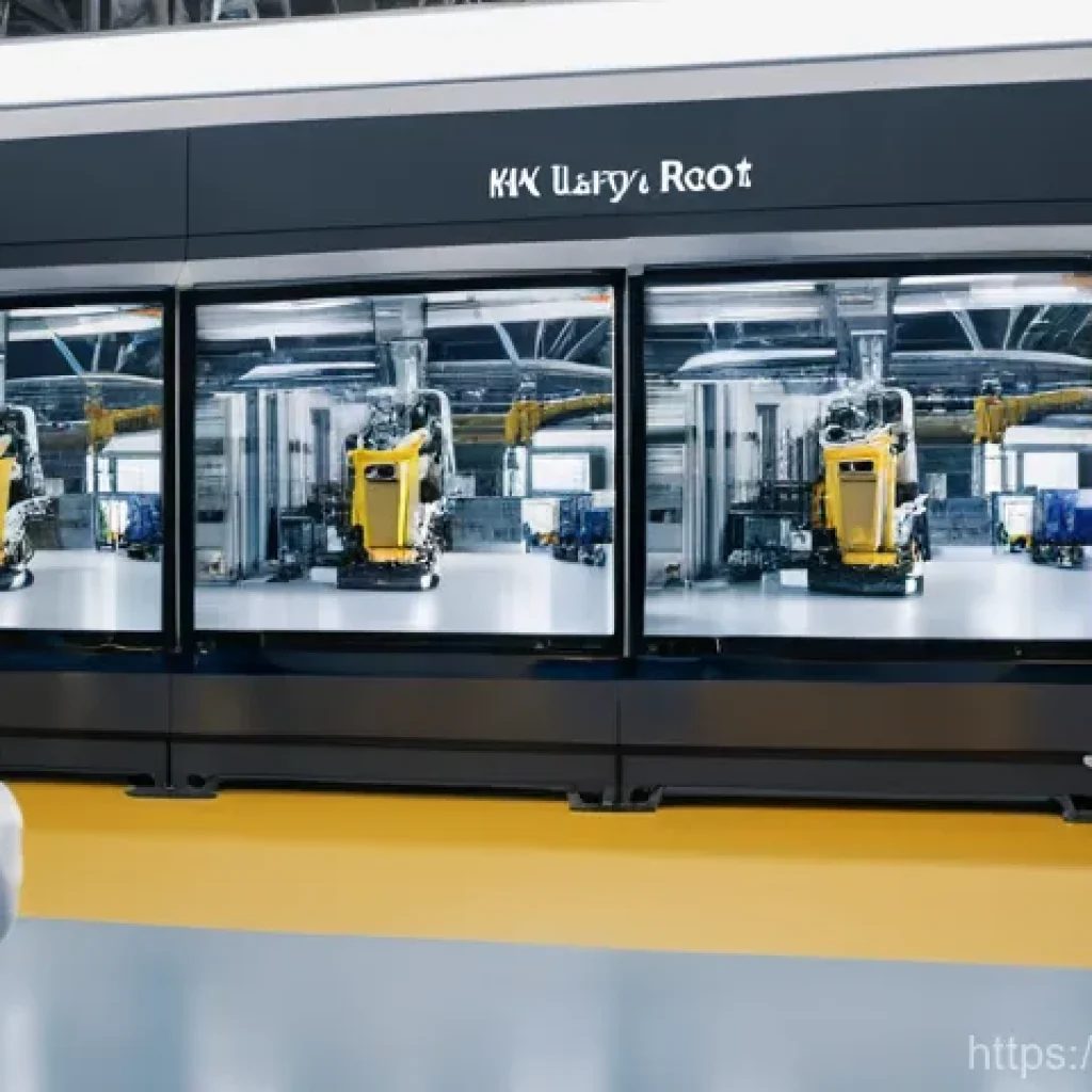 로봇 공학 교수 연구 사례 - **Prompt:** A state-of-the-art robotics laboratory at KAIST, filled with bright natural and artifici...